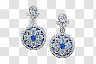 Earring Jewellery Diamond Gemstone - Silver Transparent PNG