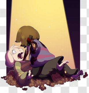 Undertale Fp Asriel Toriel Art - Purple - Striped Pattern Transparent PNG