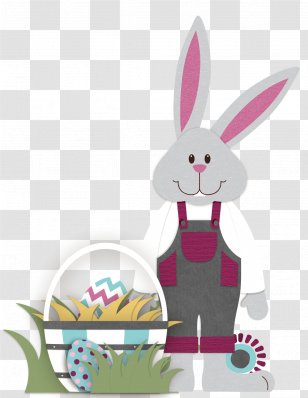 Easter Bunny Product Design Clip Art - Cherry On Top Scrapbooking Transparent PNG