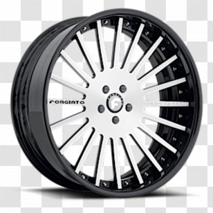 Forgiato Wheel CARiD Tire Chrome Plating - Auto Part - Spoke Transparent PNG