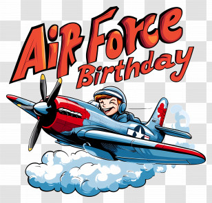Air Force Birthday - Air Force Birthday Celebration Transparent PNG