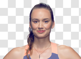 Elena Rybakina - Confident Female Athlete Transparent PNG