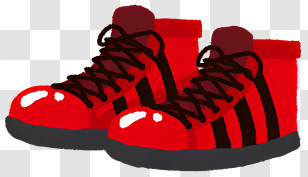 Shoes Red Shoes Black Shoes White Shoes Shoes With Sole And Laces Transparent PNG
