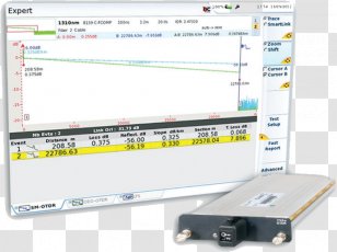 Optical Time-domain Reflectometer Viavi Solutions Fiber Electronics JDSU - Module Transparent PNG