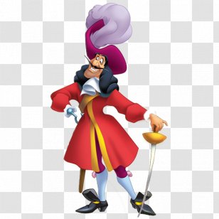Captain Hook Peter Pan Tinker Bell - Photography Transparent PNG