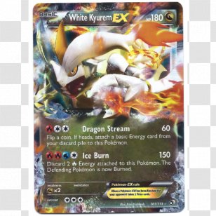Pokemon Black & White PokÃ©mon X And Y Trading Card Game Kyurem - Action Figure Transparent PNG