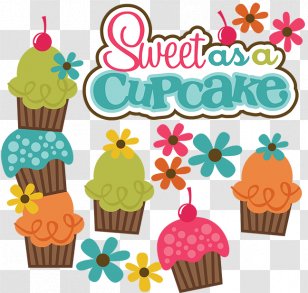 Cupcake Muffin Clip Art - Food - Summer Element Collection Transparent PNG