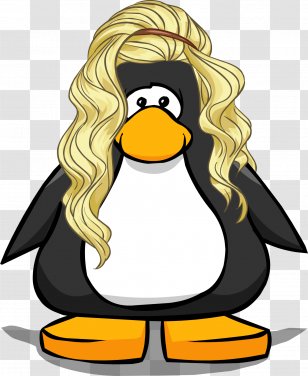 Red Hair Clipart Club Penguin - Club Penguin Hair - Png Download,  transparent png image