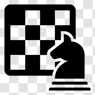Chessboard Icon - Chess Piece And Board Transparent PNG