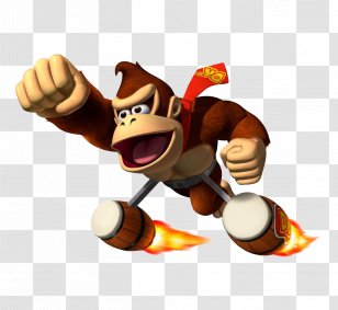 Donkey Kong: Barrel Blast Kong 64 Jr. Country Returns - Jr Transparent PNG