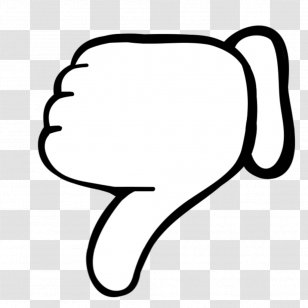 Duim Omlaag Thumb Kleurplaat Drawing - Signal - Surprise Emoji Transparent PNG
