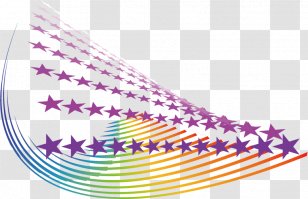 Computer Graphics Star - Colorful Technology Background Transparent PNG