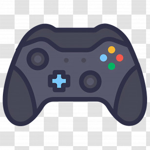 Game Controller - Game Controller In Flat Design Transparent PNG