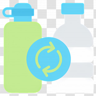 Recycle Bottles - Reusable And Plastic Water Bottles Transparent PNG