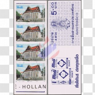 Paper Postage Stamps Mail Creativity - Tempel Transparent PNG