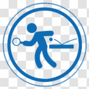 Ping Pong Paddles & Sets Tennis Ball Sport - Blue Transparent PNG