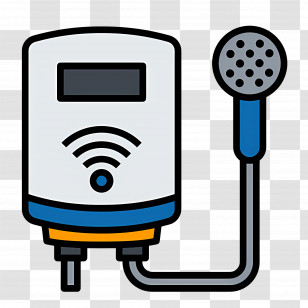 Water Heater - Water Heater With Shower Head Transparent PNG