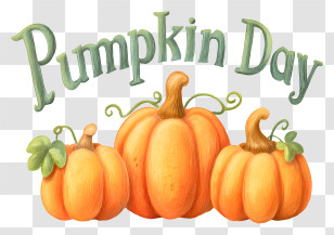 Pumpkin Day - Pumpkin Day Celebration Transparent PNG