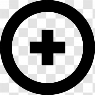 Copyleft Free Art License - Black And White - Freeplussign Transparent PNG