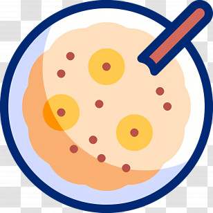 Oats - Bowl Of Cereal With Milk Transparent PNG