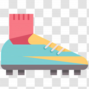 Football Boots - Colorful Soccer Shoe Transparent PNG