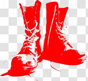 T-shirt Combat Boot Shoe Soldier - Sneakers Transparent PNG