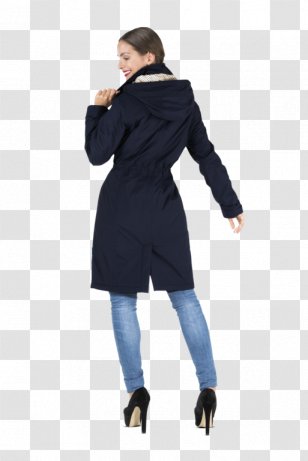 Blouse Trench Coat Dress Clothing Overcoat - Outerwear Transparent PNG