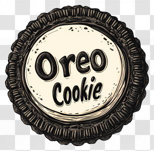 National Oreo Cookie Day - Oreo Cookie Illustration Transparent PNG