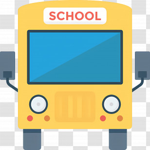 School Bus - Yellow School Bus Transparent PNG
