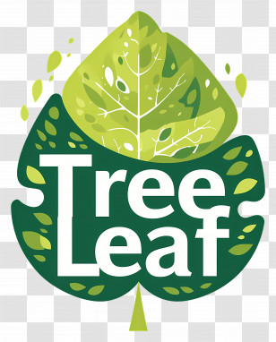 Tree Leaf - Tree Leaf Logo Transparent PNG
