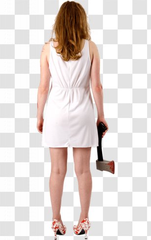 Cocktail Dress Clothing Woman Sleeve - Cartoon - Bullet Holes Transparent PNG