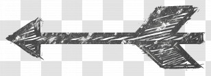 Grunge Arrow - Sketchy Hand-Drawn Arrow Design Transparent PNG