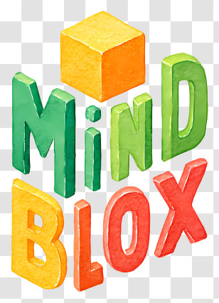 Mind Blox - Mind Blox Kids Logo Transparent PNG