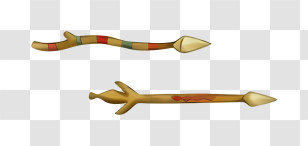 Arrow - Traditional Decorative Spears Transparent PNG
