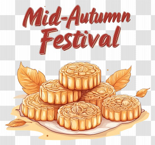 Mid Autumn Festival - Mid-Autumn Festival Mooncakes Illustration Transparent PNG