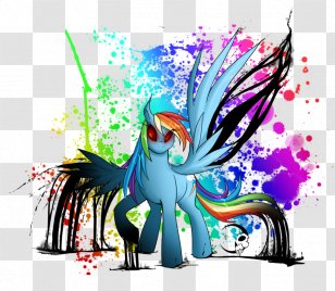 Rainbow Dash Pony Pinkie Pie Applejack Rarity - Vertebrate - Horse Transparent PNG