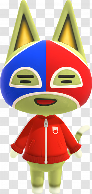 Stinky - Masked Cat Cartoon Character Transparent PNG