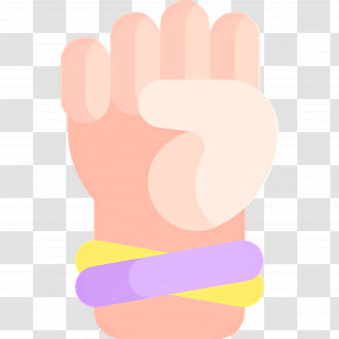 Fist Hand - Raised Fist Of Solidarity Transparent PNG