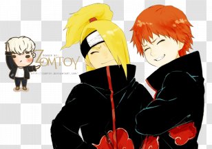 Sasori Deidara Itachi Uchiha Hidan Rendering - Flower - Naruto Transparent PNG