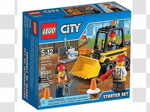 LEGO 60072 City Demolition Starter Set Amazon.com 60076 Site - Construction - Toy Transparent PNG