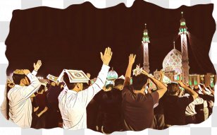 Shia Islam Hashtag Prophet Salah Video - Tshirt - Crowd Transparent PNG