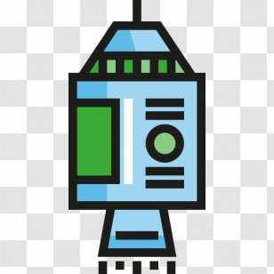 Spacecraft Rocket Launch Clip Art - European Tourist City Landscape Elements Transparent PNG