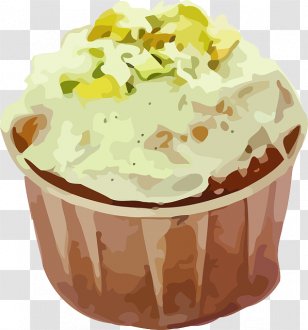 Cupcake Birthday Cake Tart Frosting & Icing Muffin - Pastry - Spice Fruit Transparent PNG