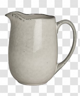 Milk Broste Copenhagen Bowl Jug Plate - Silver Transparent PNG