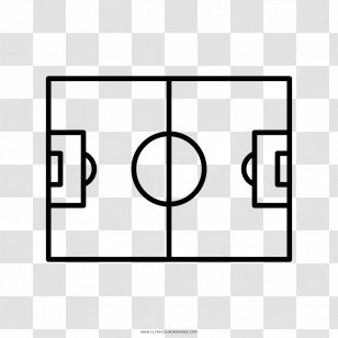 Football Pitch Athletics Field American - Silhouette Transparent PNG