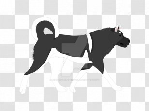 Dog Breed Logo Black Silhouette Transparent PNG