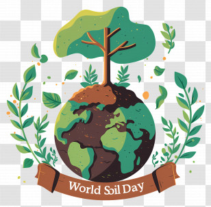 World Soil Day - World Soil Day Concept Art Transparent PNG