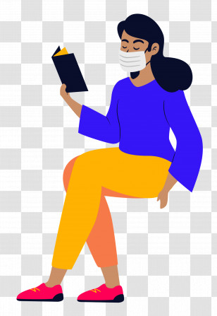 Girl With Mask Girl Mask Transparent PNG