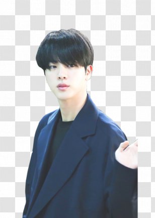 Jin BTS Wig - Human Hair Color - Namjin Transparent PNG