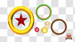 Sonic And The Secret Rings Hedgehog Dash Adventure - Body Jewellery - Three-dimensional Ring Transparent PNG